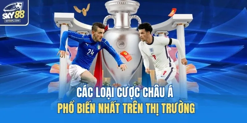 Kèo Châu Á Là Gì? Giải Thích Cách Chơi Chuẩn Xác 2026 4 Các loại cược châu Á phổ biến nhất trên thị trường