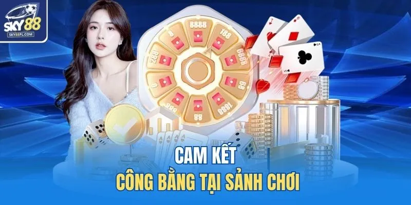 Game Bài SKY88 3 Cam kết công bằng tại sảnh chơi